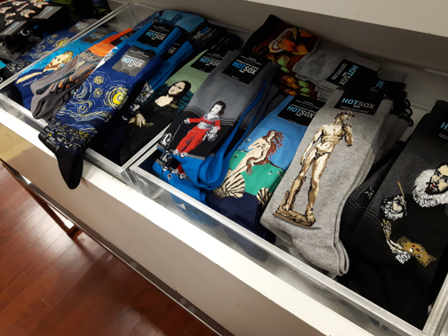 hot sox famous artist series socks hot sox famous artist series socks